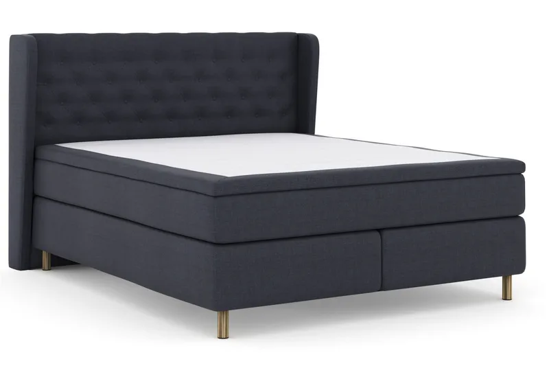 Select No 5 Komplett Sängpaket 210x210 Medium Watergel - Blå/Koppar - Möbler - Säng - Komplett sängpaket