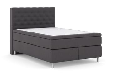 Select No 5 Kontinentalsäng 140x200 Fast/Medium Watergel - Mörkgrå/Metall - Möbler - Säng - Kontinentalsäng