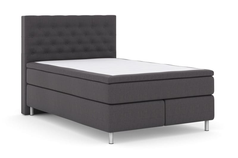 Select No 5 Kontinentalsäng 140x200 Fast/Medium Watergel - Mörkgrå/Metall - Möbler - Säng - Kontinentalsäng