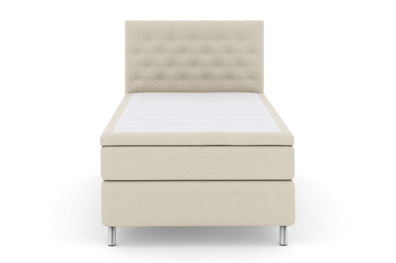 Select No 6 Komplett Sängpaket 120x200 Fast Latex/Memory - Beige/Metall - Möbler - Säng - Komplett sängpaket