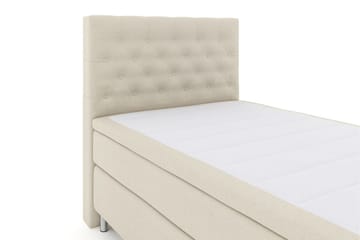 Select No 6 Komplett Sängpaket 120x200 Fast Latex/Memory - Beige/Metall - Möbler - Säng - Komplett sängpaket