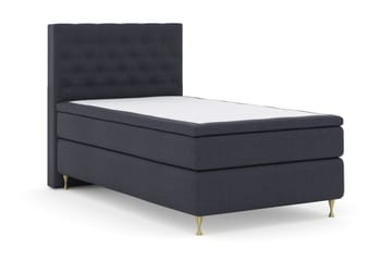 Select No 6 Komplett Sängpaket 120x200 Fast Latex/Memory - Blå/Guld - Möbler - Säng - Komplett sängpaket