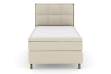 Select No 6 Komplett Sängpaket 120x200 Fast Memory/Pocket - Beige/Koppar - Möbler - Säng - Komplett sängpaket