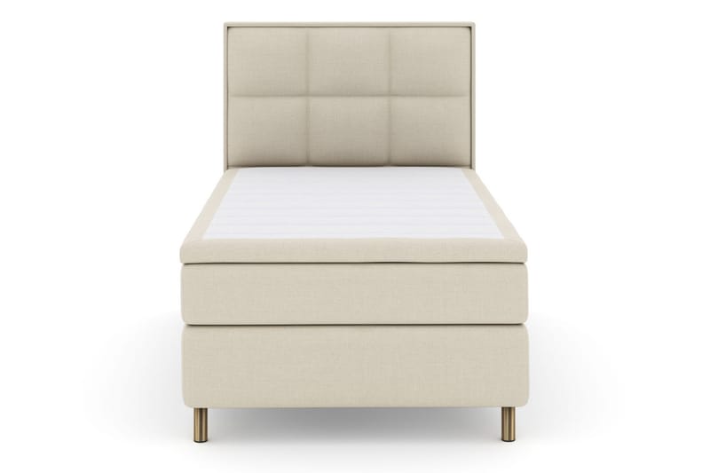 Select No 6 Komplett Sängpaket 120x200 Fast Memory/Pocket - Beige/Koppar - Möbler - Säng - Komplett sängpaket