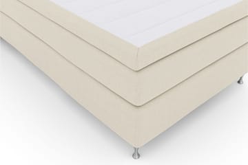 Select No 6 Komplett Sängpaket 120x200 Fast Memory/Pocket - Beige/Silver - Möbler - Säng - Komplett sängpaket