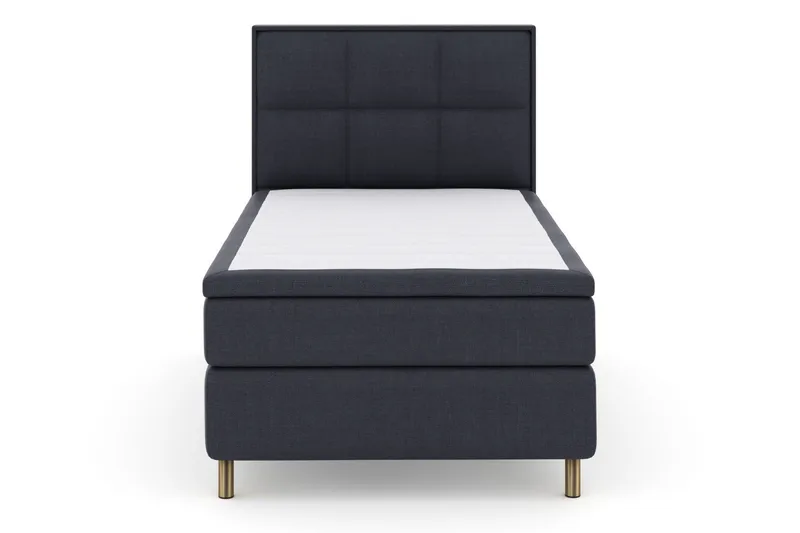 Select No 6 Komplett Sängpaket 120x200 Fast Memory/Pocket - Blå/Koppar - Möbler - Säng - Komplett sängpaket