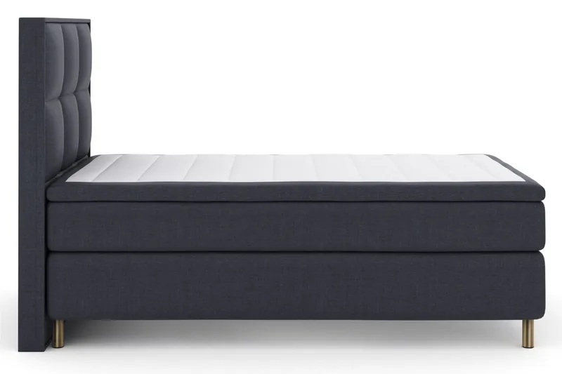 Select No 6 Komplett Sängpaket 120x200 Fast Memory/Pocket - Blå/Metall - Möbler - Säng - Komplett sängpaket