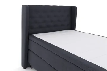 Select No 6 Komplett Sängpaket 120x200 Fast Memory/Pocket - Blå/Silver - Möbler - Säng - Komplett sängpaket