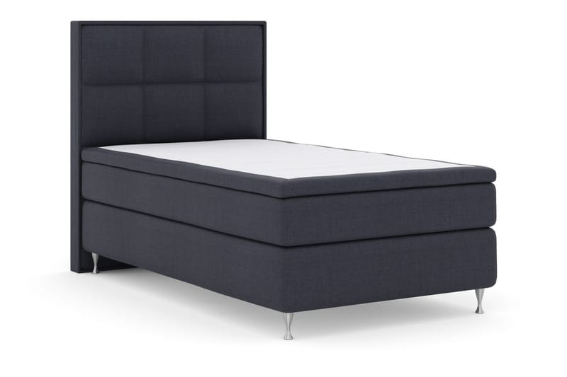 Select No 6 Komplett Sängpaket 120x200 Fast Memory/Pocket - Blå/Silver - Möbler - Säng - Komplett sängpaket