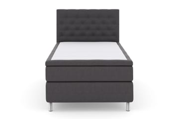 Select No 6 Komplett Sängpaket 120x200 Fast Memory/Pocket - Mörkgrå/Metall - Möbler - Säng - Komplett sängpaket
