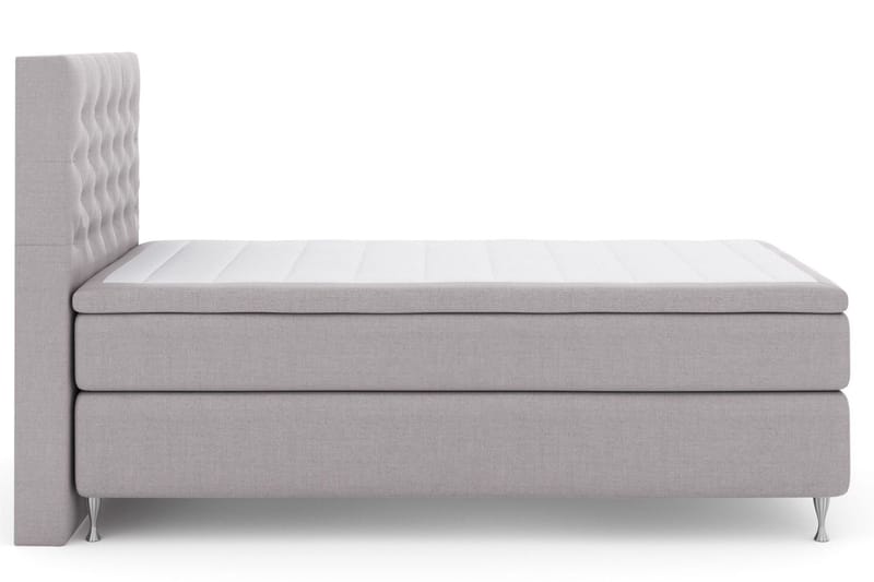 Select No 6 Komplett Sängpaket 120x200 Fast Watergel - Ljusgrå/Silver - Möbler - Säng - Komplett sängpaket