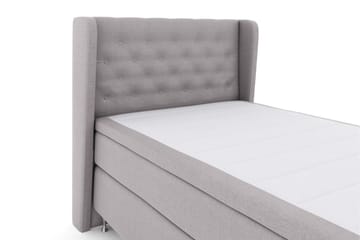 Select No 6 Komplett Sängpaket 120x200 Fast Watergel - Ljusgrå/Silver - Möbler - Säng - Komplett sängpaket