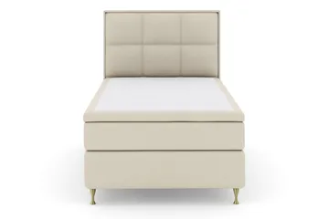 Select No 6 Komplett Sängpaket 120x200 Medium Latex/Memory - Beige/Guld - Möbler - Säng - Komplett sängpaket