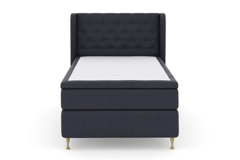 Select No 6 Komplett Sängpaket 120x200 Medium Latex/Memory - Blå/Guld - Möbler - Säng - Komplett sängpaket