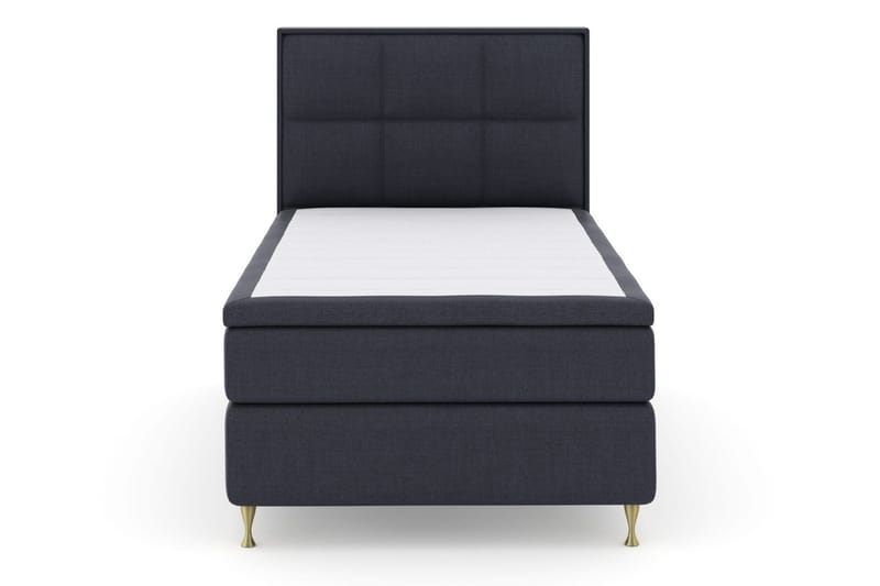 Select No 6 Komplett Sängpaket 120x200 Medium Latex/Memory - Blå/Guld - Möbler - Säng - Komplett sängpaket