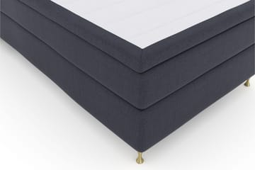 Select No 6 Komplett Sängpaket 120x200 Medium Latex/Memory - Blå/Guld - Möbler - Säng - Komplett sängpaket