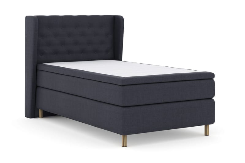 Select No 6 Komplett Sängpaket 120x200 Medium Latex/Memory - Blå/Koppar - Möbler - Säng - Komplett sängpaket