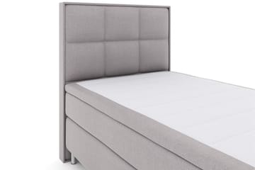 Select No 6 Komplett Sängpaket 120x200 Medium Latex/Memory - Ljusgrå/Metall - Möbler - Säng - Komplett sängpaket