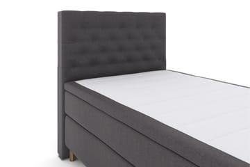 Select No 6 Komplett Sängpaket 120x200 Medium Latex/Memory - Mörkgrå/Koppar - Möbler - Säng - Komplett sängpaket