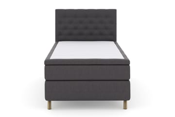Select No 6 Komplett Sängpaket 120x200 Medium Latex/Memory - Mörkgrå/Koppar - Möbler - Säng - Komplett sängpaket