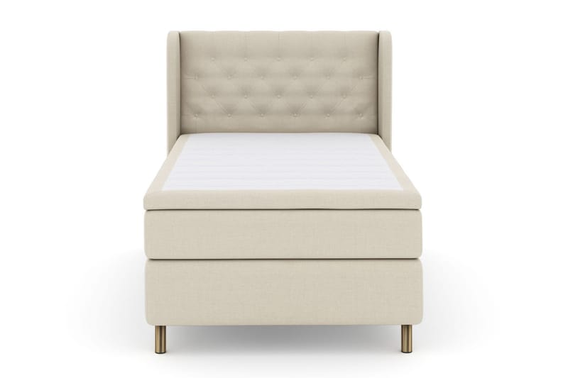 Select No 6 Komplett Sängpaket 120x200 Medium Memory/Pocket - Beige/Koppar - Möbler - Säng - Komplett sängpaket