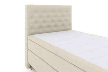 Select No 6 Komplett Sängpaket 120x200 Medium Memory/Pocket - Beige/Metall V-form - Möbler - Säng - Komplett sängpaket
