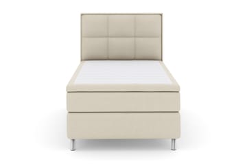 Select No 6 Komplett Sängpaket 120x200 Medium Memory/Pocket - Beige/Metall - Möbler - Säng - Komplett sängpaket