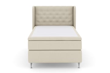 Select No 6 Komplett Sängpaket 120x200 Medium Memory/Pocket - Beige/Silver - Möbler - Säng - Komplett sängpaket