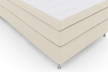 Select No 6 Komplett Sängpaket 120x200 Medium Memory/Pocket - Beige/Silver - Möbler - Säng - Komplett sängpaket