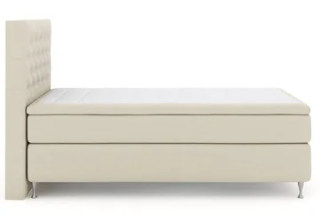 Select No 6 Komplett Sängpaket 120x200 Medium Memory/Pocket - Beige/Silver - Möbler - Säng - Komplett sängpaket