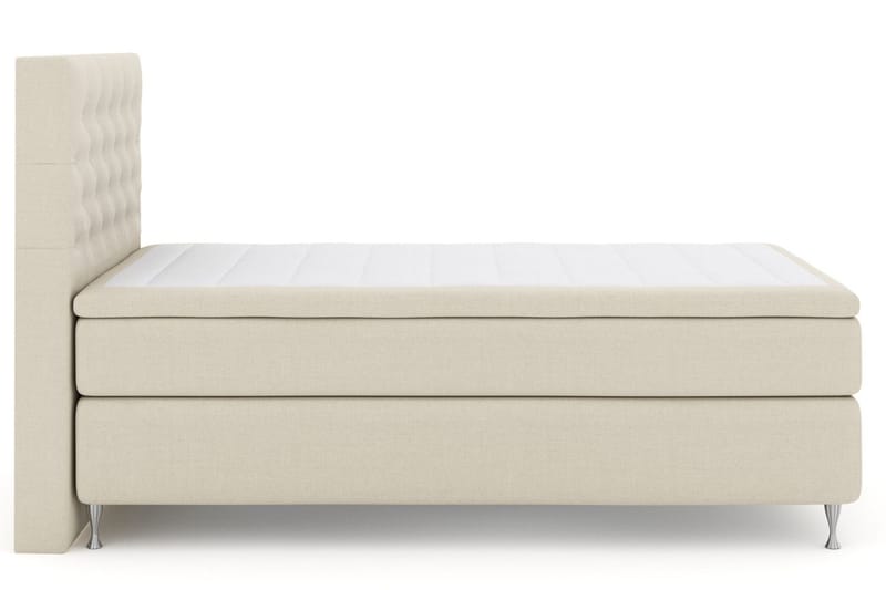 Select No 6 Komplett Sängpaket 120x200 Medium Memory/Pocket - Beige/Silver - Möbler - Säng - Komplett sängpaket