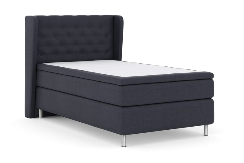 Select No 6 Komplett Sängpaket 120x200 Medium Memory/Pocket - Blå/Metall - Möbler - Säng - Komplett sängpaket