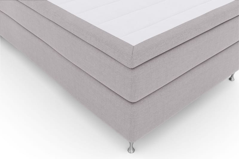 Select No 6 Komplett Sängpaket 120x200 Medium Memory/Pocket - Ljusgrå/Silver - Möbler - Säng - Komplett sängpaket