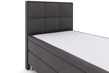 Select No 6 Komplett Sängpaket 120x200 Medium Memory/Pocket - Mörkgrå/Metall - Möbler - Säng - Komplett sängpaket
