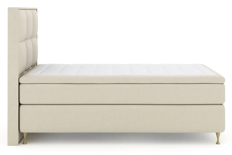 Select No 6 Komplett Sängpaket 120x200 Medium Watergel - Beige/Guld - Möbler - Säng - Komplett sängpaket