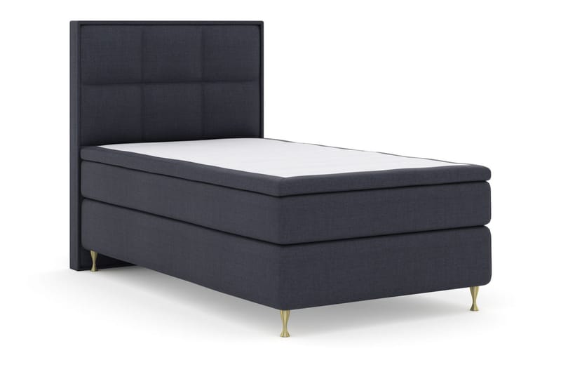 Select No 6 Komplett Sängpaket 120x200 Medium Watergel - Blå/Guld - Möbler - Säng - Komplett sängpaket
