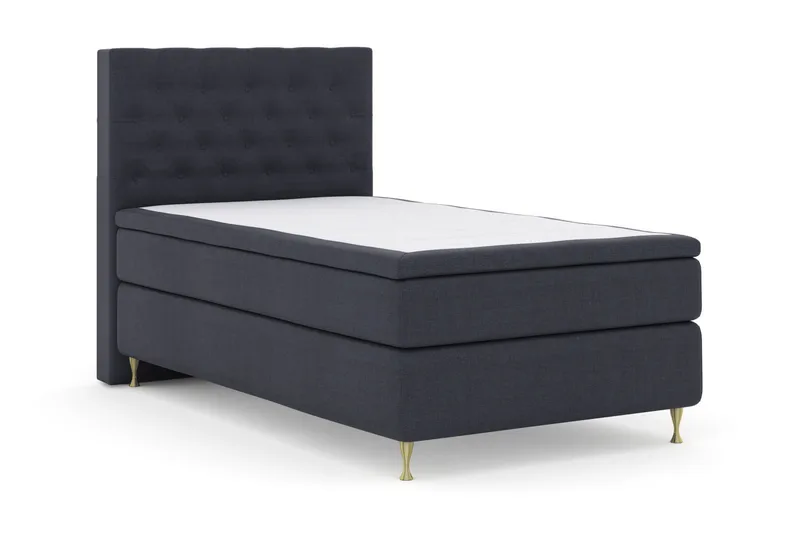 Select No 6 Komplett Sängpaket 120x200 Medium Watergel - Blå/Guld - Möbler - Säng - Komplett sängpaket