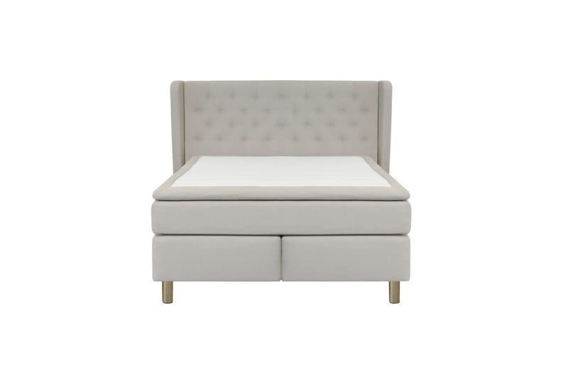 Select No 6 Komplett Sängpaket 140x200 Fast Latex/Memory - Beige/Koppar - Möbler - Säng - Komplett sängpaket