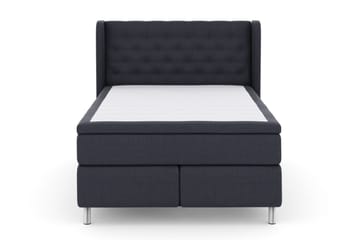 Select No 6 Komplett Sängpaket 140x200 Fast Memory/Pocket - Blå/Metall - Möbler - Säng - Komplett sängpaket