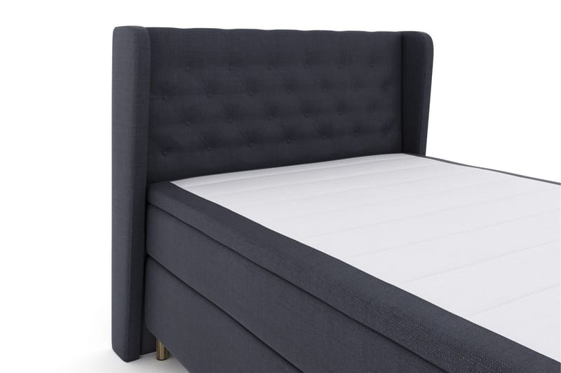 Select No 6 Komplett Sängpaket 140x200 Fast Watergel - Blå/Metall - Möbler - Säng - Komplett sängpaket