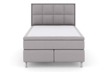 Select No 6 Komplett Sängpaket 140x200 Fast Watergel - Ljusgrå/Metall - Möbler - Säng - Komplett sängpaket