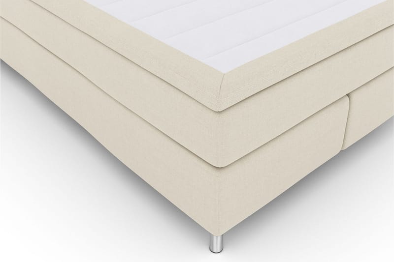 Select No 6 Komplett Sängpaket 140x200 Medium Latex/Memory - Beige/Metall - Möbler - Säng - Komplett sängpaket