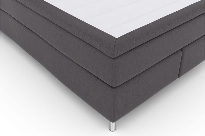 Select No 6 Komplett Sängpaket 140x200 Medium Latex/Memory - Mörkgrå/Metall - Möbler - Säng - Komplett sängpaket