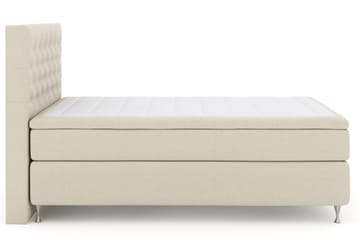 Select No 6 Komplett Sängpaket 140x200 Medium Memory/Pocket - Beige/Silver - Möbler - Säng - Komplett sängpaket