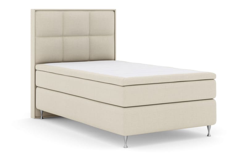 Select No 6 Komplett Sängpaket 140x200 Medium Watergel - Beige/Silver - Möbler - Säng - Komplett sängpaket