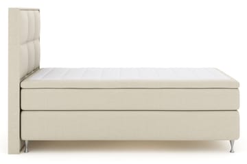 Select No 6 Komplett Sängpaket 140x200 Medium Watergel - Beige/Silver - Möbler - Säng - Komplett sängpaket