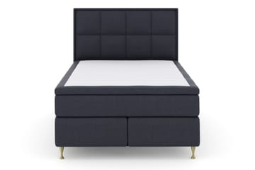Select No 6 Komplett Sängpaket 140x200 Medium Watergel - Blå/Guld - Möbler - Säng - Komplett sängpaket