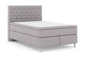 Select No 6 Komplett Sängpaket 140x200 Medium Watergel - Ljusgrå/Metall - Möbler - Säng - Komplett sängpaket