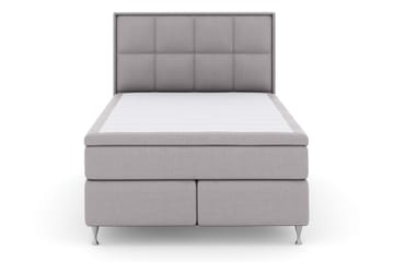 Select No 6 Komplett Sängpaket 140x200 Medium Watergel - Ljusgrå/Silver - Möbler - Säng - Komplett sängpaket
