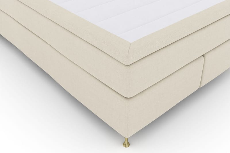 Select No 6 Komplett Sängpaket 160x200 Fast Latex/Memory - Beige/Guld - Möbler - Säng - Komplett sängpaket